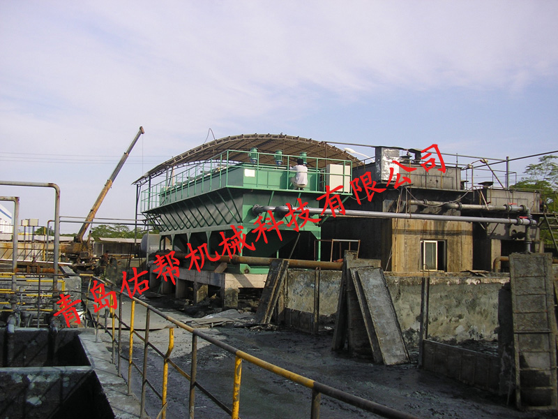 渦凹、沉淀組合式氣浮用于印染廢水處理